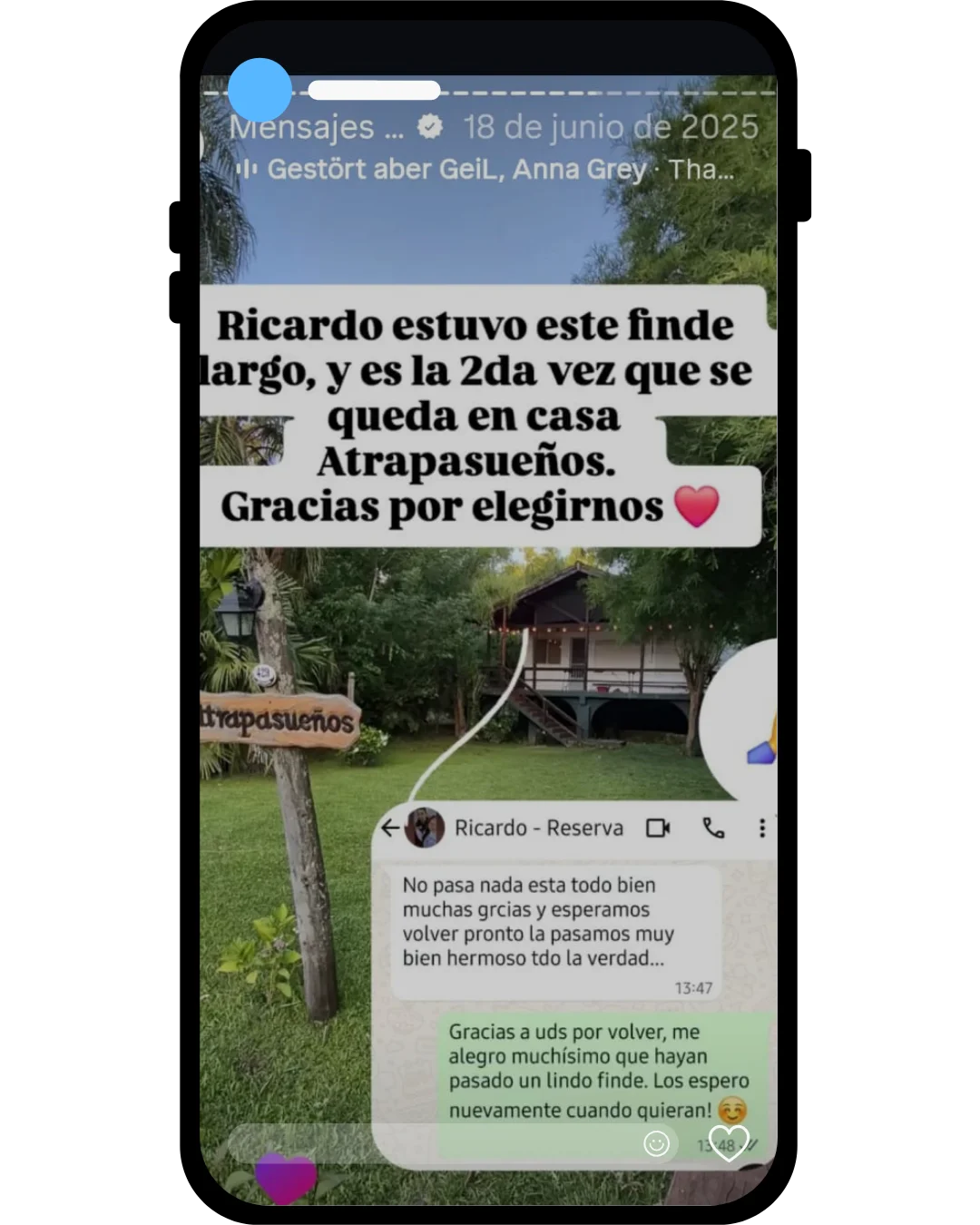Reseña de Ricardo - finde largo